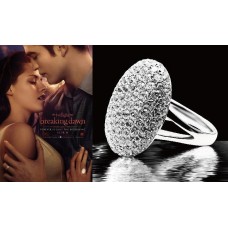Platinum Plated Twilight Breaking Dawn - Bella's Engagement Ring